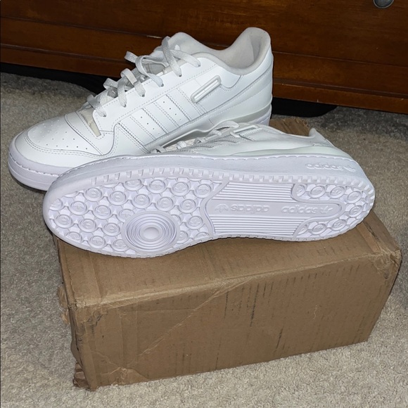 Adidas forum low shoes Cloud White US 13 - Picture 6 of 12